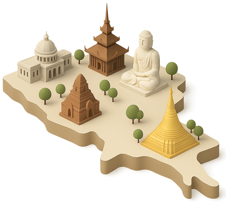 Myanmar Map